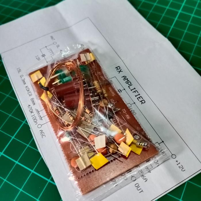 Rx Amplifier Hf Ssb Am Boster Booster Bosster Receiver Penerima Rx