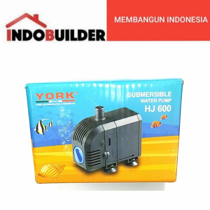 NEW PRODUK YORK POMPA CELUP AQUARIUM HJ 600 ODETTE94