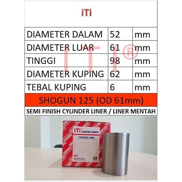 new cylinder liner boring motor suzuki shogun 125 original