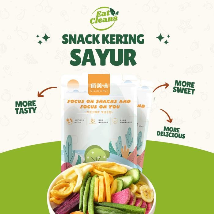

Snack Sayur Buah Kering Cemilan Diet Sehat Dried Vegetable And Fruit