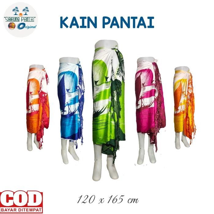 

KAIN BALI PANTAI - KAIN PANTAI BALI MOTIF KAPAL UKURAN STANDAR 120X165 KODE 1219