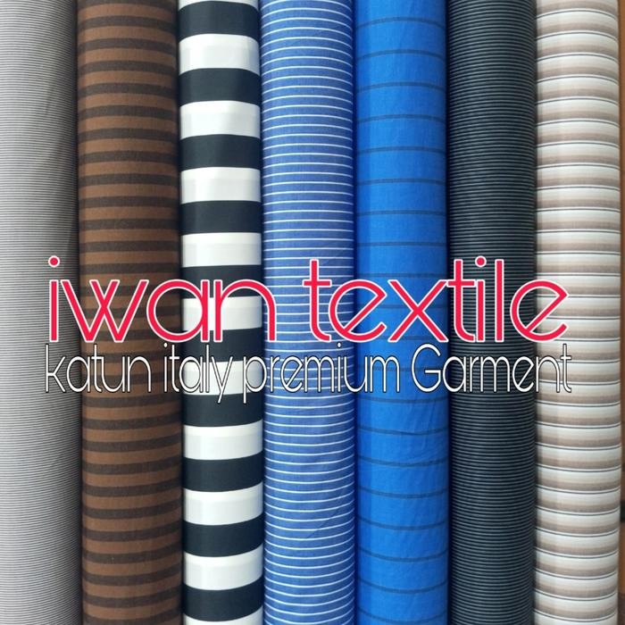 

PROMO COTTON ITALI GARIS GARIS SALUR KATUN ITALY BAHAN KEMEJA IMPORT GARMENT KAIN KATUN PREMIUM KODE