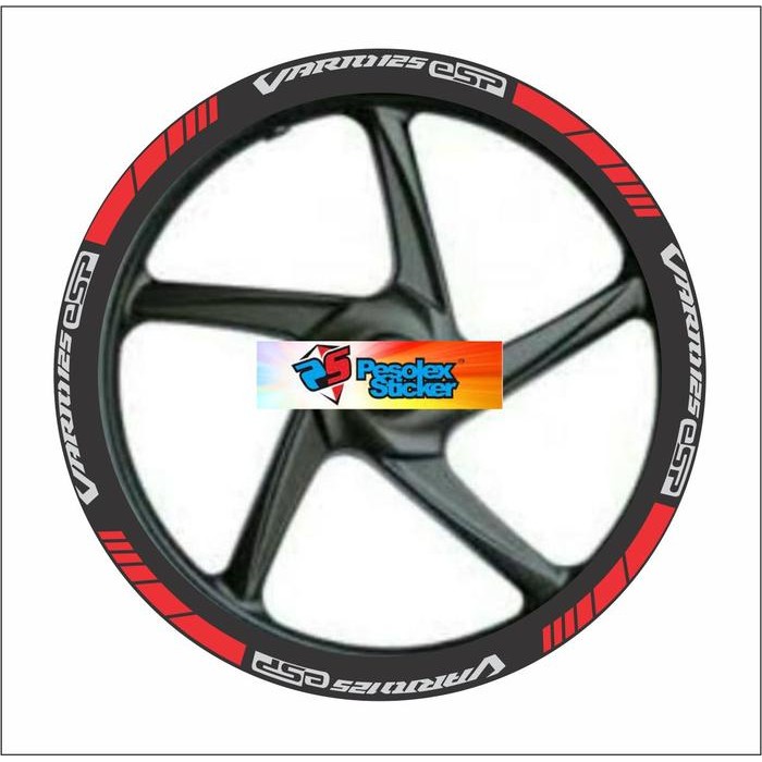 Cuting Sticker Lis Velg Motor VARIO 125 ESP