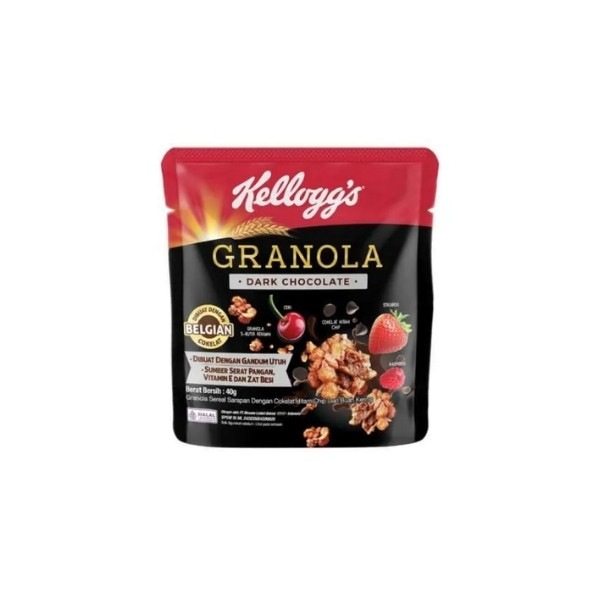

KELLOGGS GRANOLA DARK CHOCOLATE 40 GR