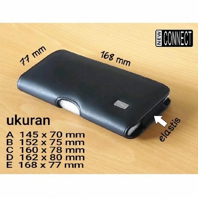 Dompet tas hp kulit asli samsung iphone oppo vivo xiaomi asus huawei