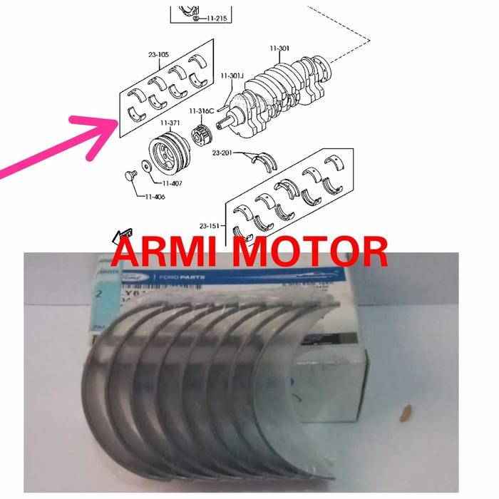 Jual Metal Jalan Ford Ranger 3.0 Cc Everest 3.0 Original Metal Jalan Tdci