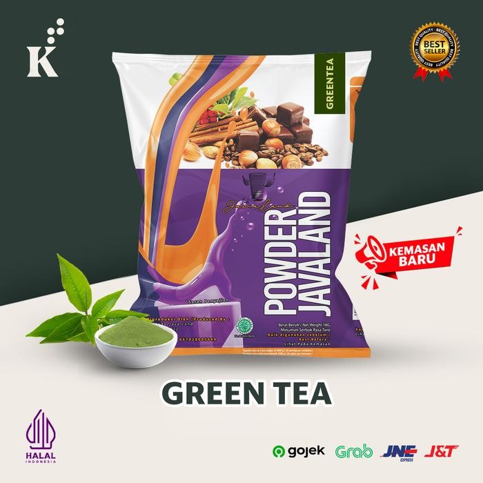 

Promo Bubuk Minuman Bubble Powder Drink Green Tea Original Javaland 1Kg Sale