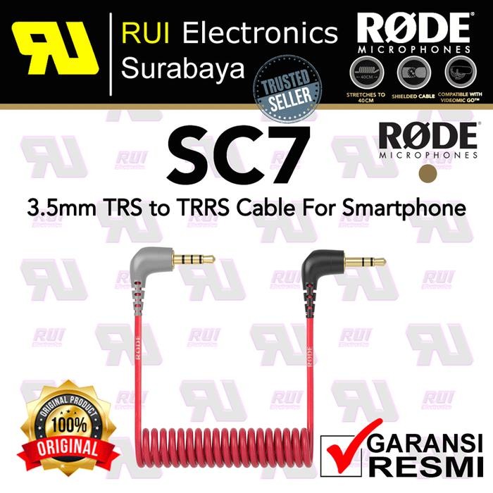 RODE SC7 3.5MM TRS TO TRRS PATCH CABLE