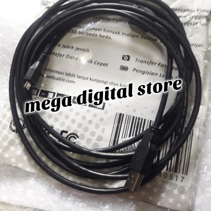 KABEL DATA USB 3M NIKON D3400,D3500 D5600 ,D7500 KUALITAS OKE
