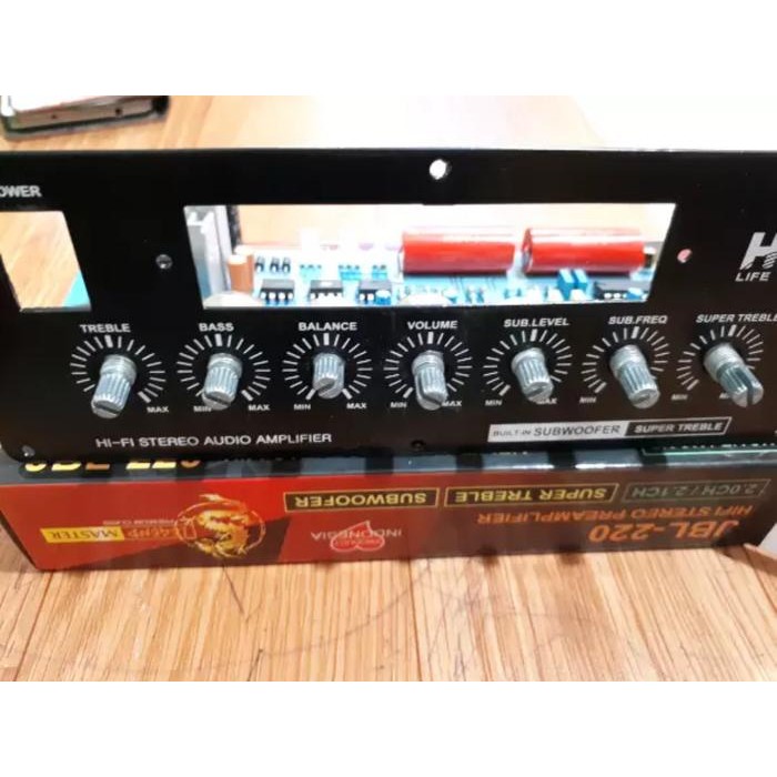 TONE CONTROL SUPER TREBLE JBL-220