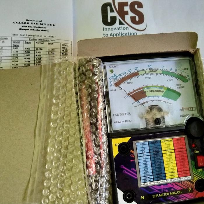 ESR METER ELCO + MILAR