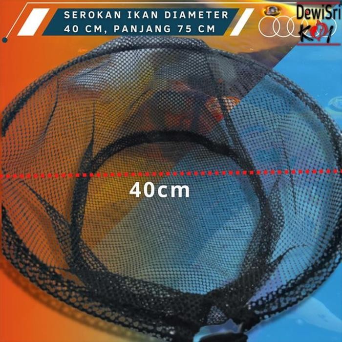 SEROKAN DIAMETER 40 CM PANJANG 75 CM SEROKAN IKAN KOI