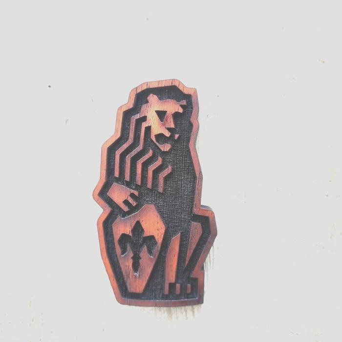 LA MARZOCCO LOGO WOOD CUSTOM