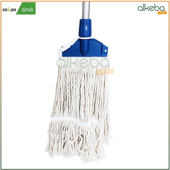 MOP PEL SET KOMPLIT KAIN PUTIH STANDART ALAT PEL DORONG 1 SET
