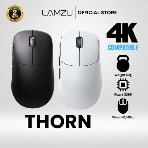 Lamzu Thorn Wireless Superlight Gaming Mouse Garansi Resmi