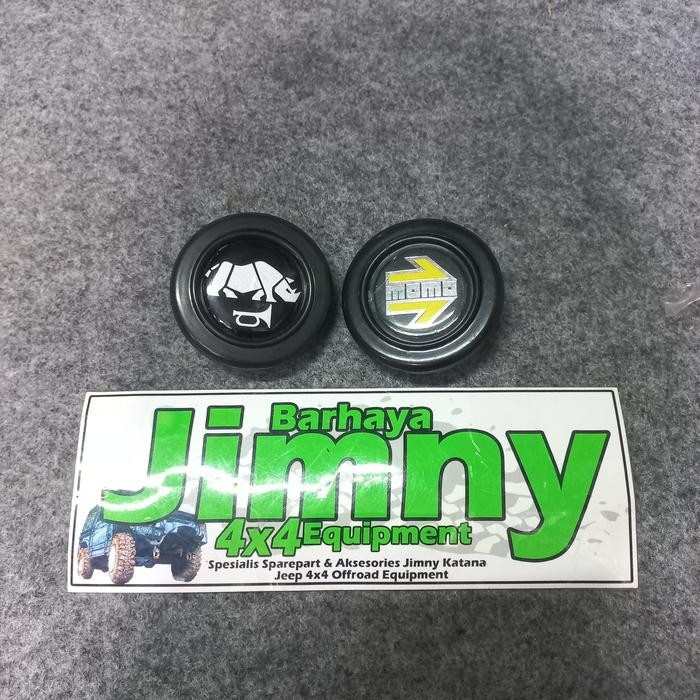TOMBOL KLAKSON STIR RACING UNIVERSAL TUTUP KLAKSON JIMNY BADAK MOMO
