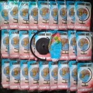 Mainan Globe Edukasi Geografis Anak - Bola Dunia Peta Dunia Globe Set