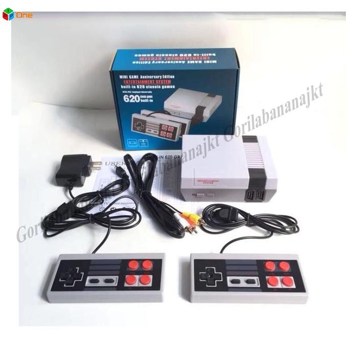 Nintendo Mini TV Console 620 Game Jadul Retro NES Clone Stok Terbatas