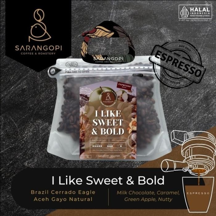 

Trosten X Sarangopi Roastery I Like Sweet & Bold Special Blend Sarangopi Roastery - Espresso Blend