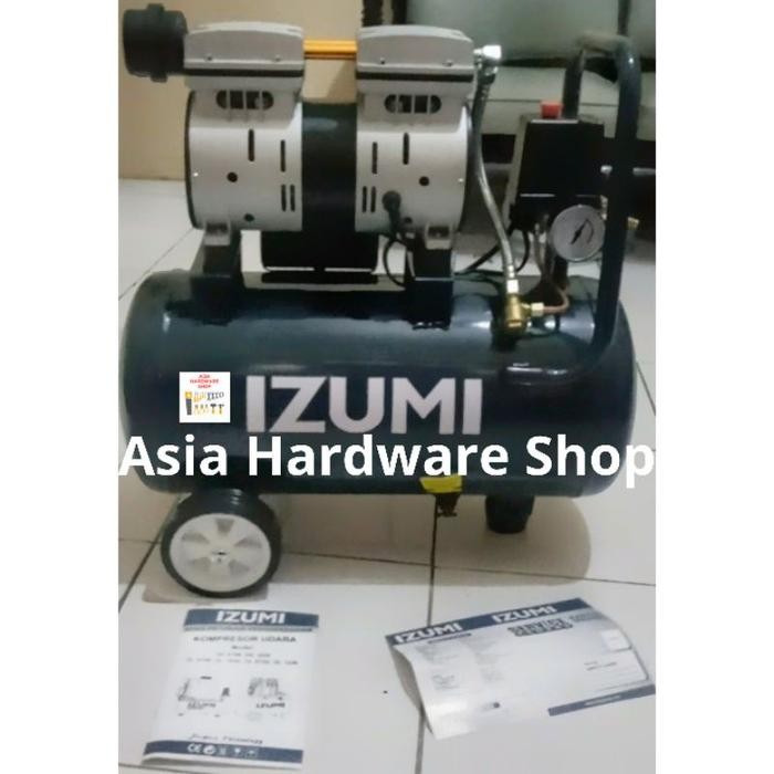 IZUMI MESIN KOMPRESSOR OILLESS ANGIN/LISTRIK IZUMI 3/4 HP 24L OL 09-24