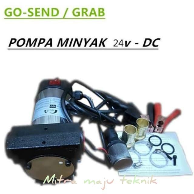 MESIN POMPA SOLAR DC 24VOLT / POMPA MINYAK 24VOLT DC