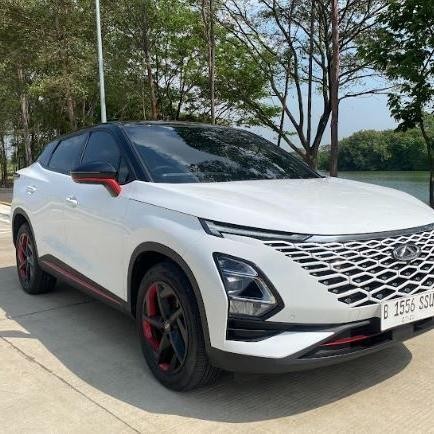 PROMO Wrapping Sticker Mobil Twotone Delete Lis Merah Omoda 5 RZ Black Glossy