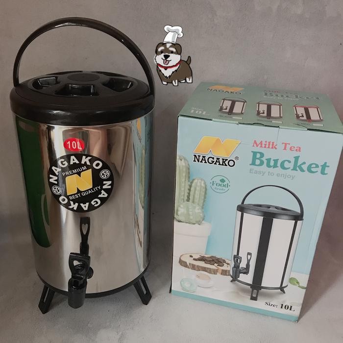 DISPENSER KOPI TEH KANTOR / WATER JUG BUBBLE MILK TEA / TERMOS 10LITER