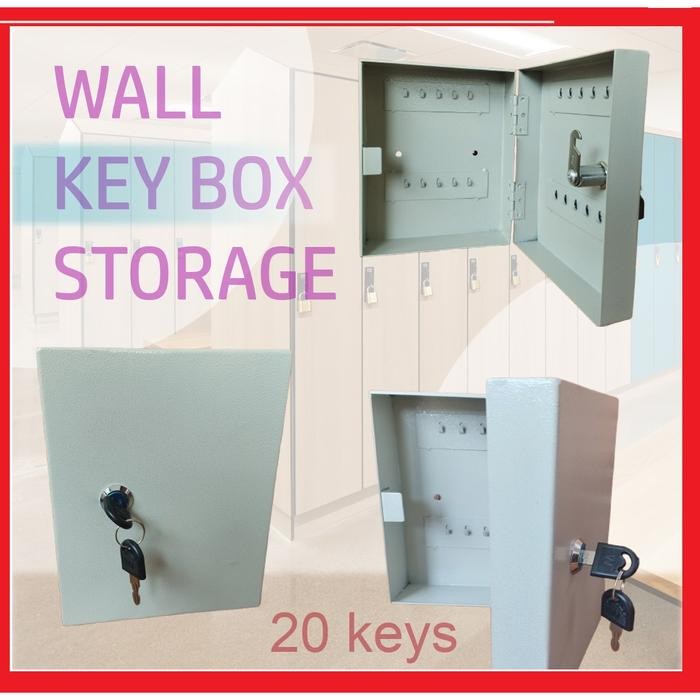 COD KEYBOX KOTAK KUNCI BESI DINDING KEY BOX KOTAK GANTUNGAN KUNCI
