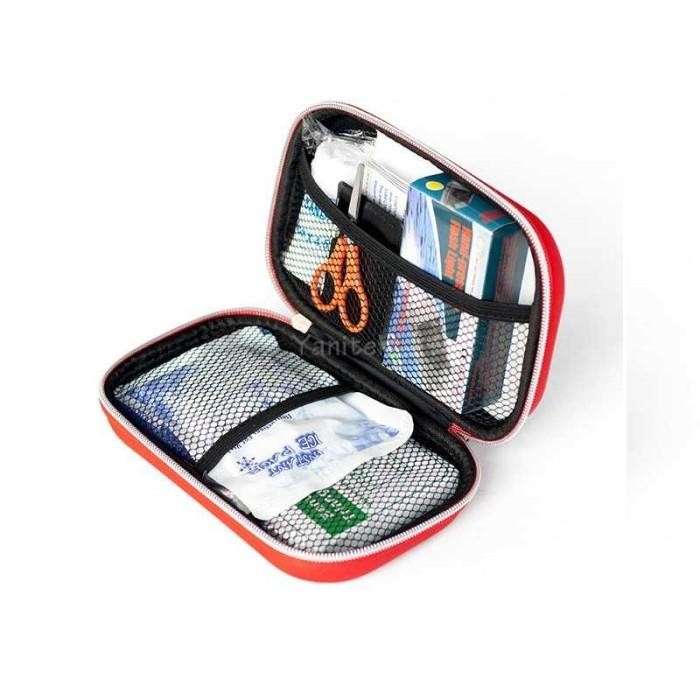FIRST AID EMERGENCY KIT-TAS OBAT KOTAK P3K DARURAT ISI LENGKAP 18 IN 1
