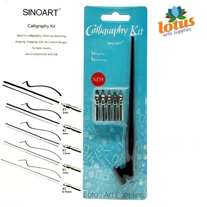 

Calligraphy Kit / Kaligrafi Set Sinoart