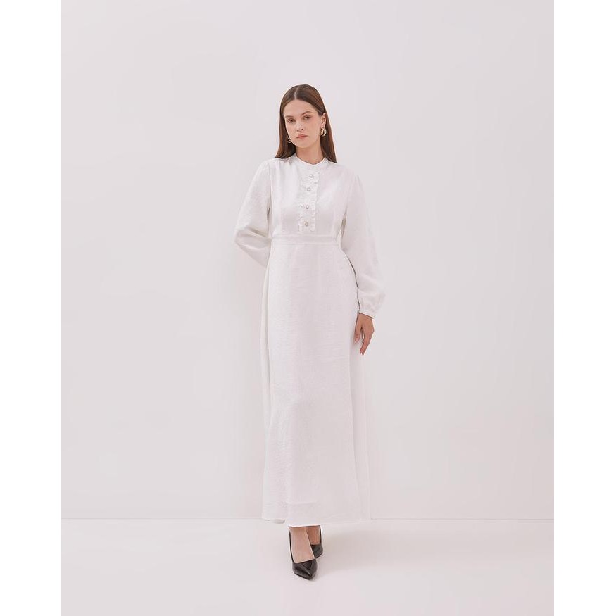 VALINO LADIES GAMIS PUTIH WANITA - D-DCEK01-A5