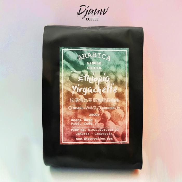 

Kopi Arabika Ethiopia Yirgacheffe - 250Gr