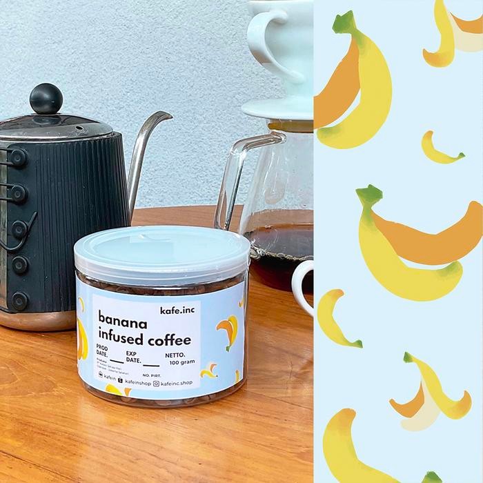 

Banana Infused Coffee Kafein 100 gram