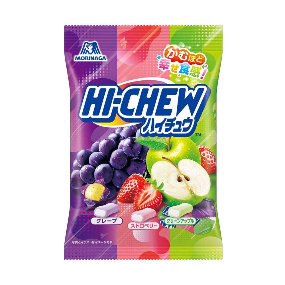 

Morinaga Hi-Chew Assortment 86gr Permen Kenyal Rasa Grape Strawberry & Green Apple Nikmat dan Menyenangkan