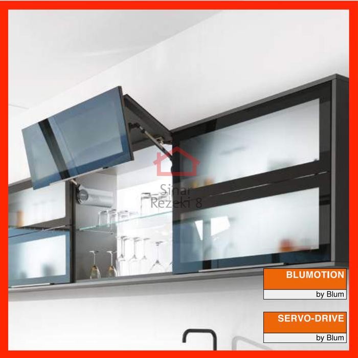 Aventos Blum P 90-100 / Door Lifter Engsel Pintu Lemari Kitchen Set