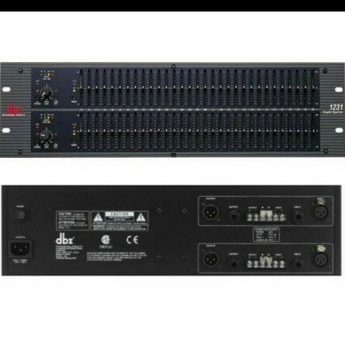 Equalizer DBX 1231/Equaliser dbx 1231/Eq Dbx 1231 original