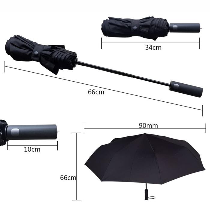 Xiaomi Automatic Umbrella Payung Lipat Otomatis