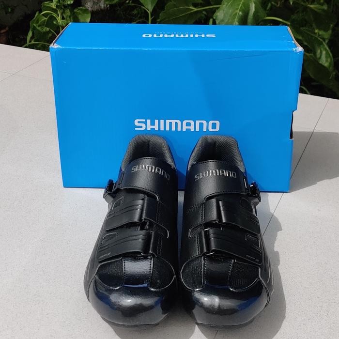 Sepatu Cleat Sepeda Roadbike Mtb Shimano Rp3 Black