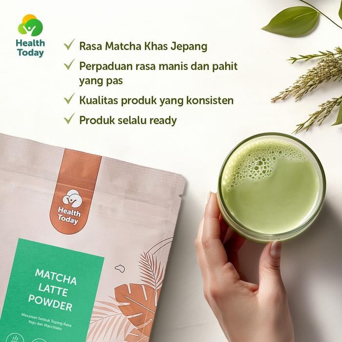 

Health Today Matcha Latte Powder Drink ( Minuman Bubuk Matcha)