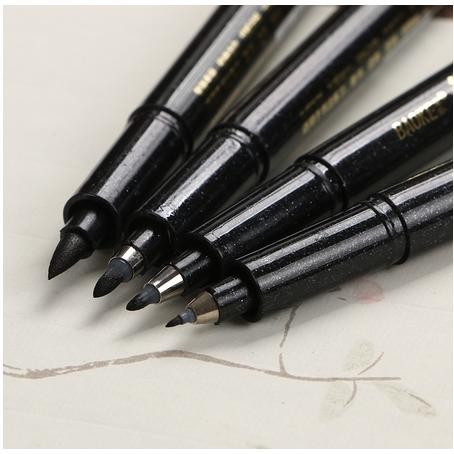 

Refillable Calligraphy Brush Pen (4Pcs)