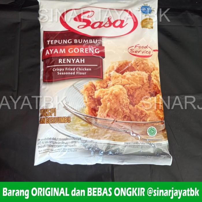 

(Expert) Tepung Bumbu SASA Ayam Goreng 900gr