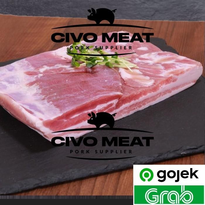

(Expert) Samcan Babi Pork Belly without Skin - 1kg