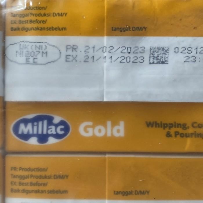 

(Expert) Milac Gold whipping cooking cream 1L Millac