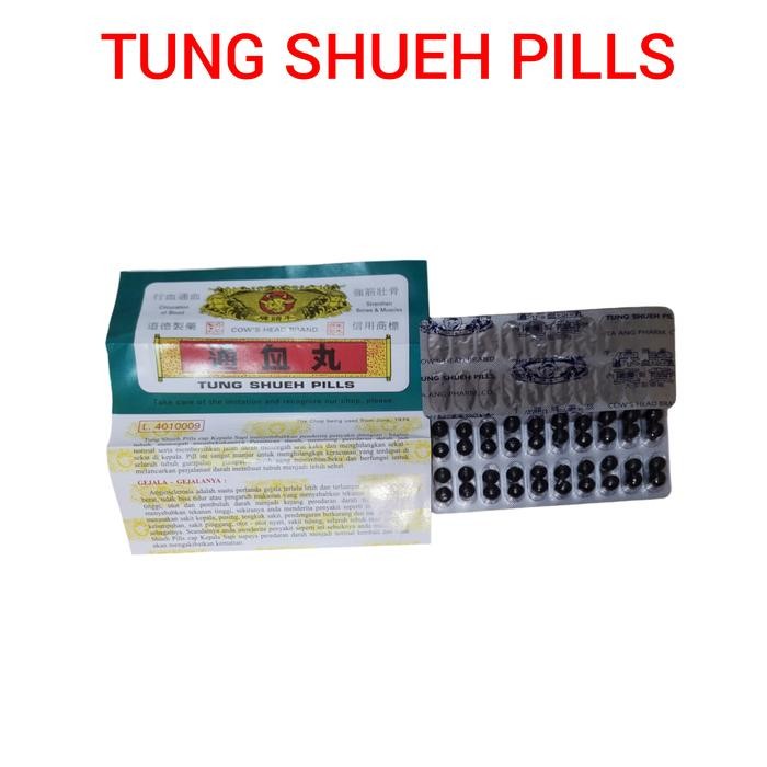 TUNG SHUEH PILLS CAP KEPALA SAPI melancarkan peredaran darah