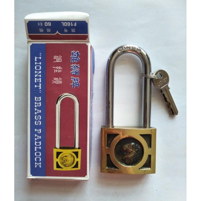 Gembok Lionet 50Mm Panjang / Gembok 50Mm / Gembok Besar