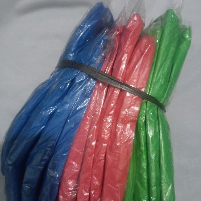 12pcs jas plastik stelan atas+bawah jas ujan urgent harga perlusin bisa jual lagi