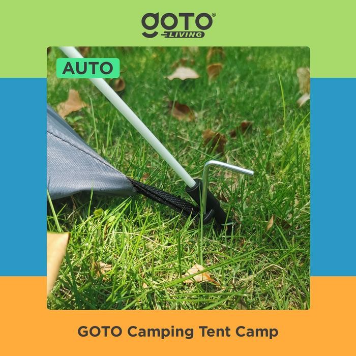 Eiger - Goto Tent Camp Tenda Alat Camping Kemah Lipat Kemping Gunung Outdoor