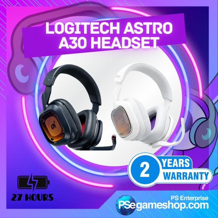 HEADSET GAMING / Logitech / Astro A30 / LIGHTSPEED Wireless Gaming Headset / Headset Logitech Astro