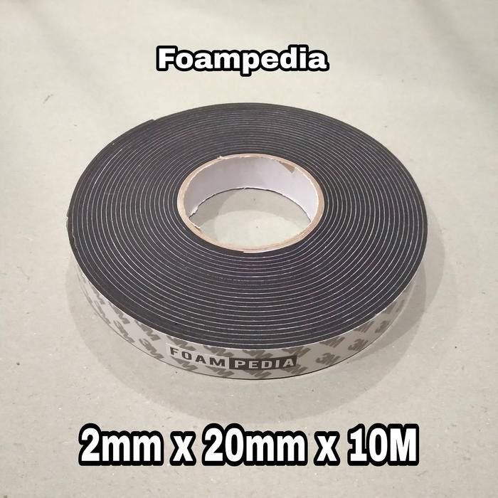 

Stok Baru Single Foam Tape 3M uk.2mm x 20mm x 10M
