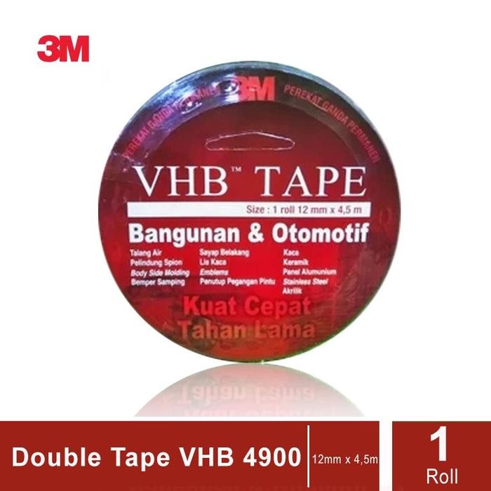 

Stok Baru Original 3M Double Tape VHB 12mm Super Kuat Super Lengket Tahan Lama